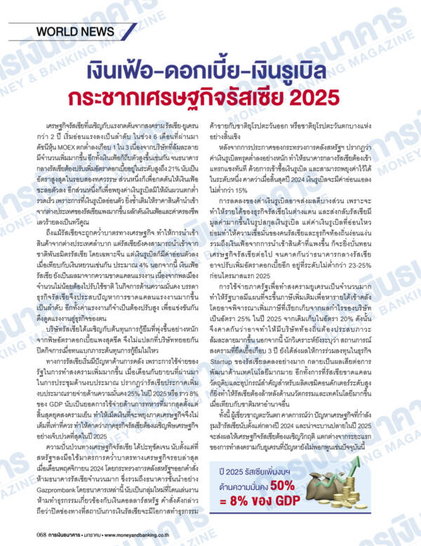 การเงินธนาคาร ฉบับที่ 513 มกราคม 2568 - Image 5